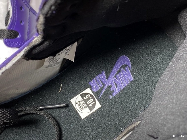 Cheap TBK OG 1 High Jordan 555088-500 Court Air Purple 0715